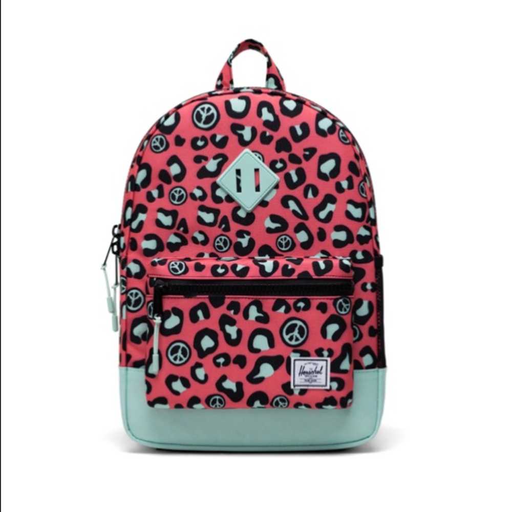 NEW Herschel Leopard Heritage Youth Backpack